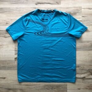 Under Armour Fitted Turquoise HeatGear Shirt